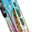 Floral Mosaic Stained Glass Colorful Lupine - Extreme Impact MagSafe Phone Case