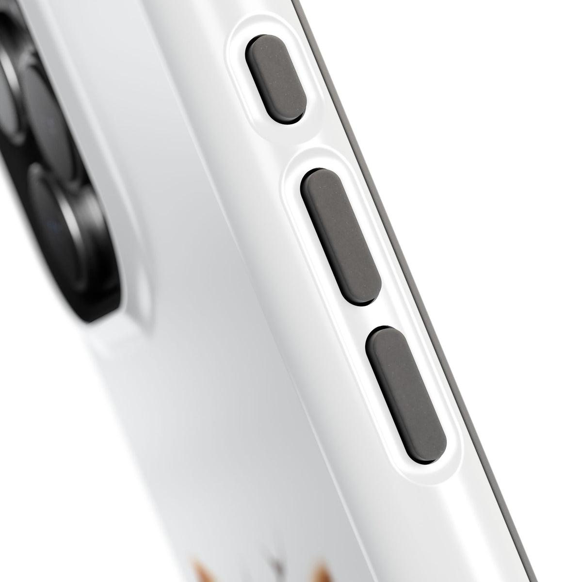 Adorable Peeking Kitten - Extreme Impact MagSafe Phone Case