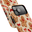 Gingerbread Men and Candy Canes  Extreme Impact MagSafe Phone Case | Christmas Cookie Design