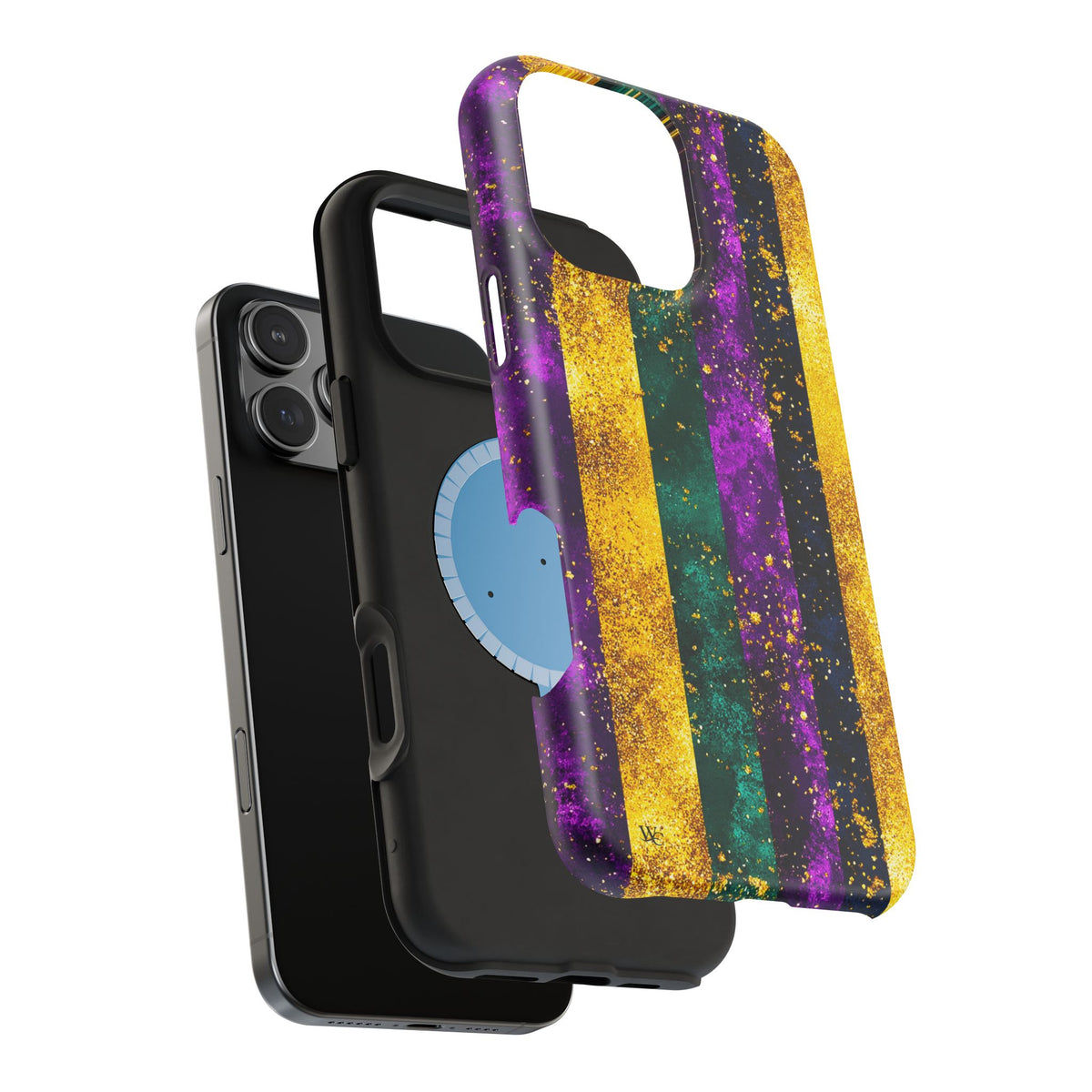 Mardi Gras Stripe - Extreme Impact MagSafe Phone Case