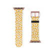 Daisy Chain - Apple Watch Band - Floral Watch Band - Yellow Daisy Pattern Apple Watch Strap