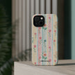 Floral Stripe - Extreme MagSafe Phone Case