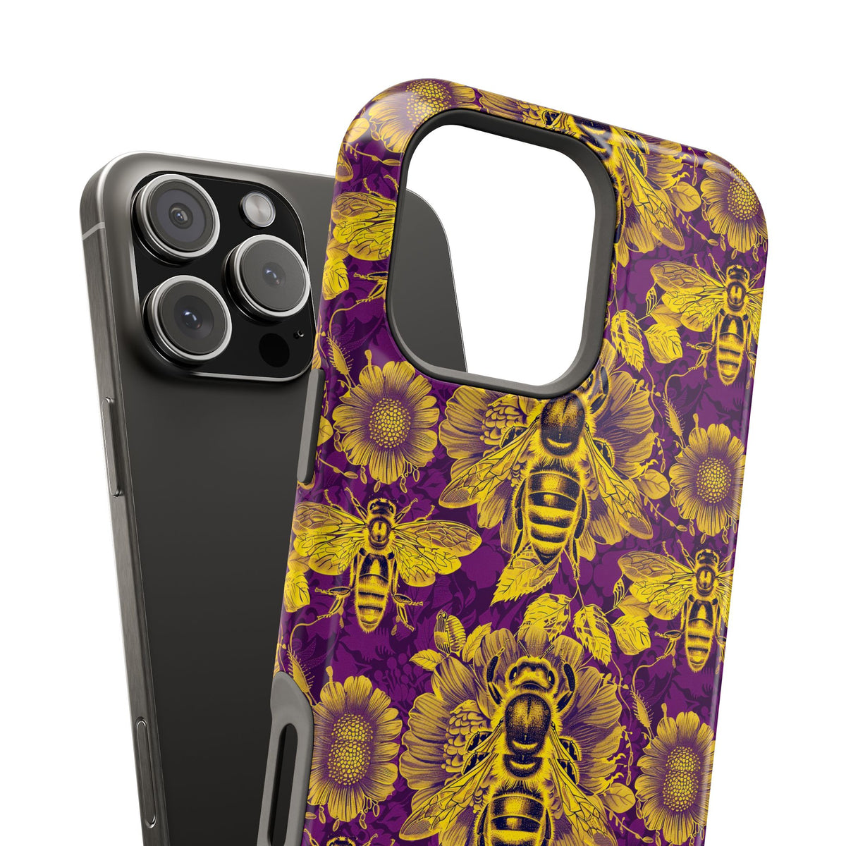 Bee & Sunflower Extreme Impact MagSafe Phone Case
