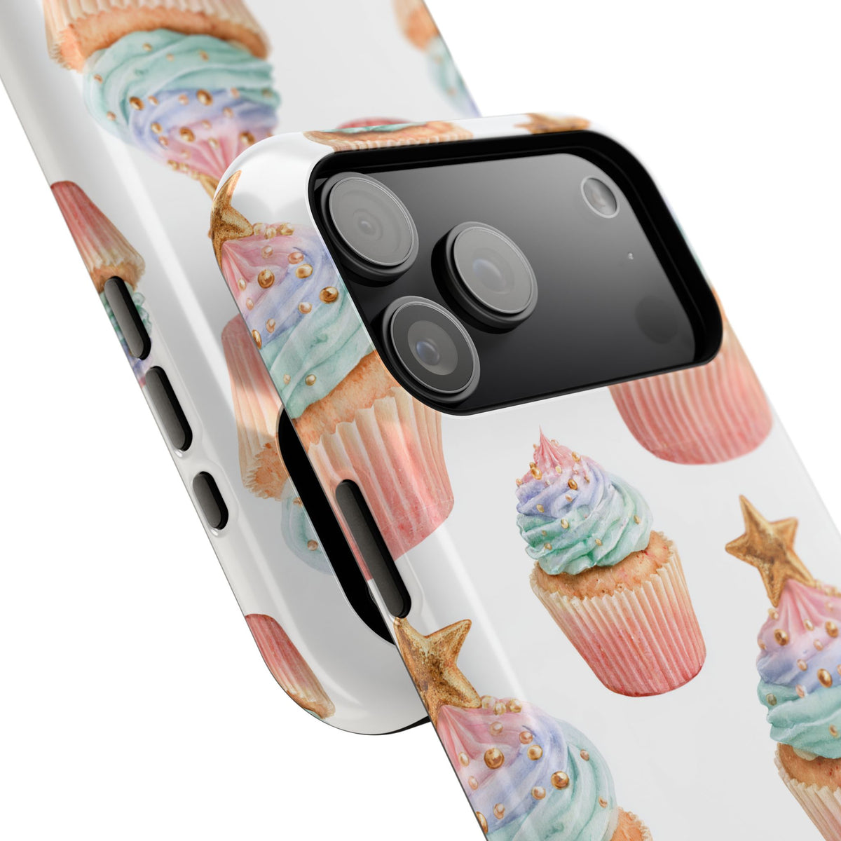 Colorful Cupcake Pattern Extreme Impact MagSafe Phone Case