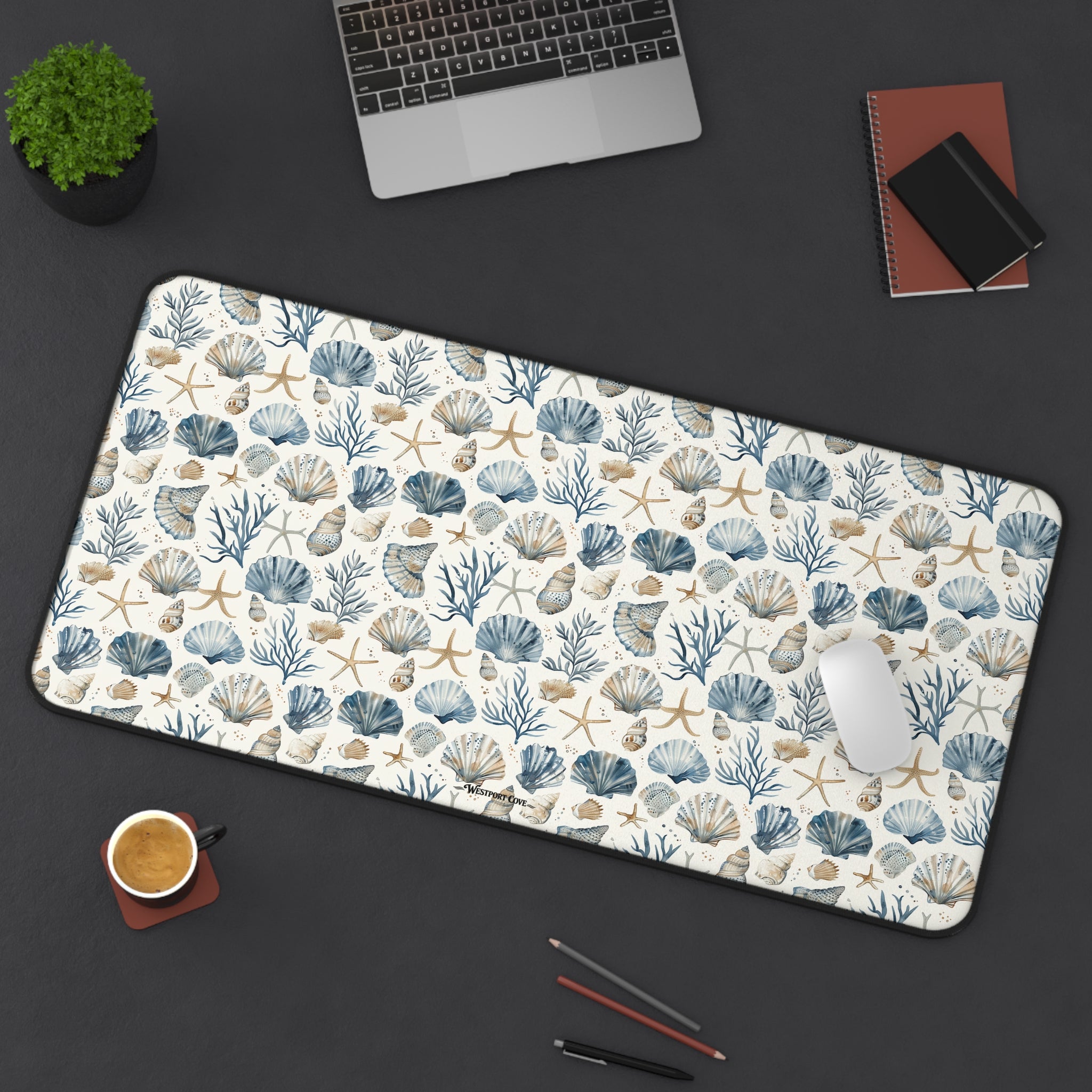 Don't Be Shellfish - Launch Pad - Desk Mat