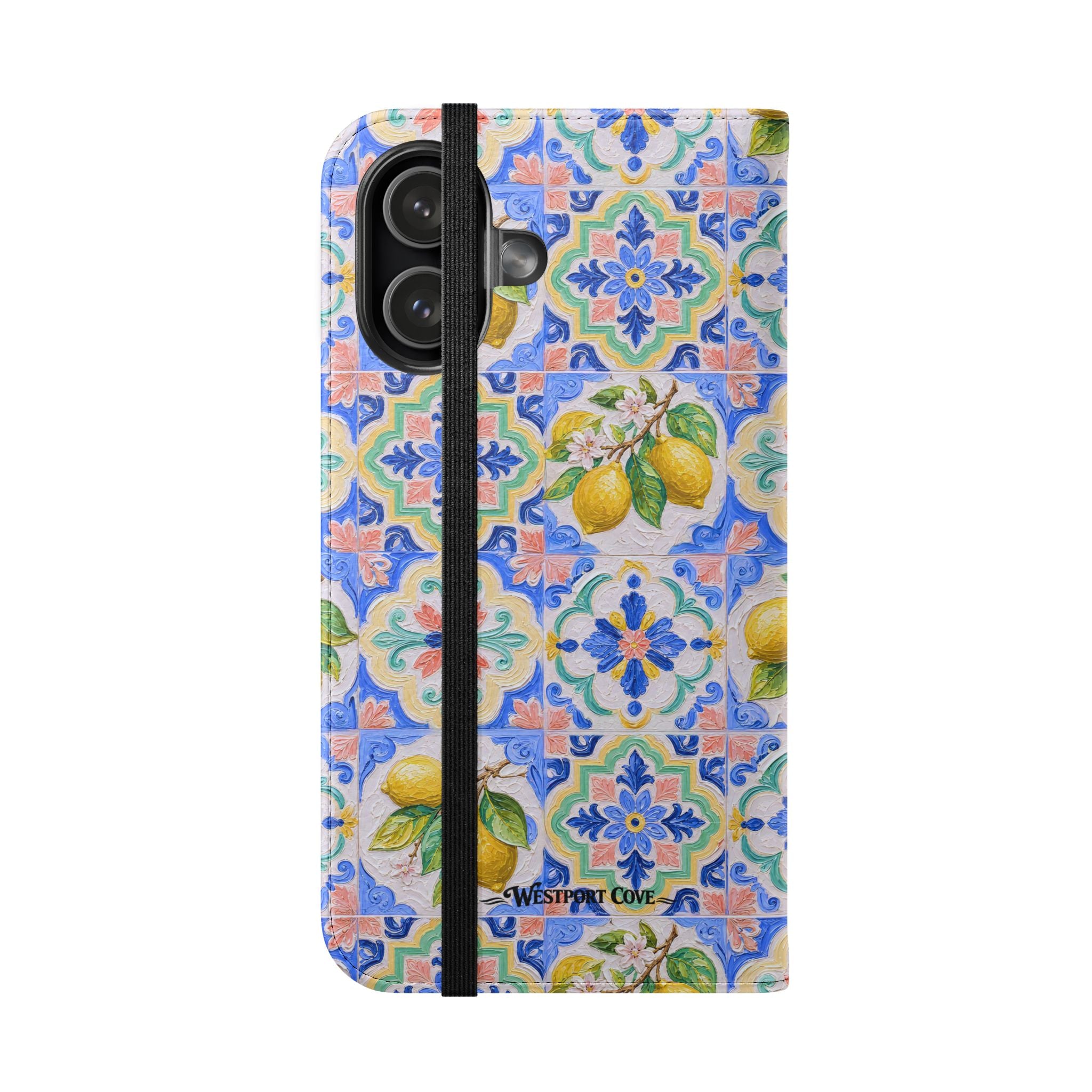 Santorini Lemon - Flip Case