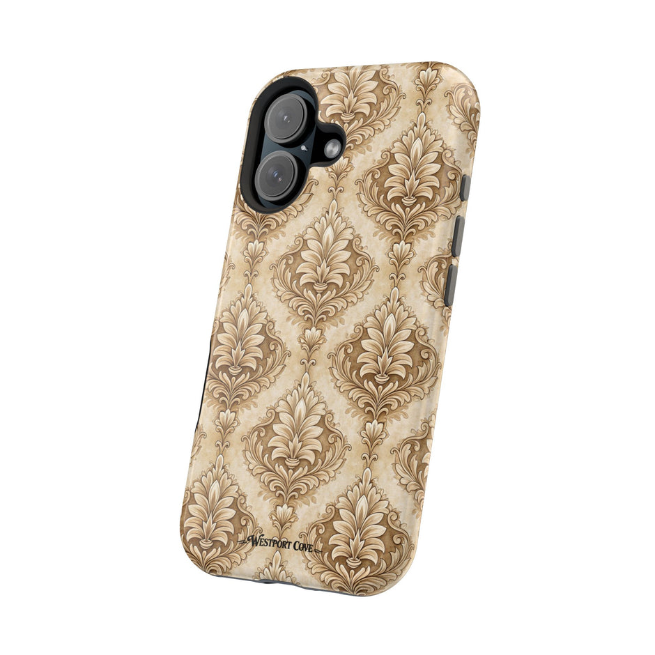 Damask Taupe - Extreme MagSafe Phone Case
