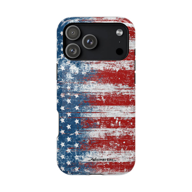 American Flag Distressed - Extreme MagSafe Phone Case