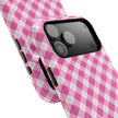 Pink Gingham - Extreme Phone Case