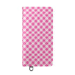 Pink Gingham - Flip Case – Wallet Flip Case with Card Slots