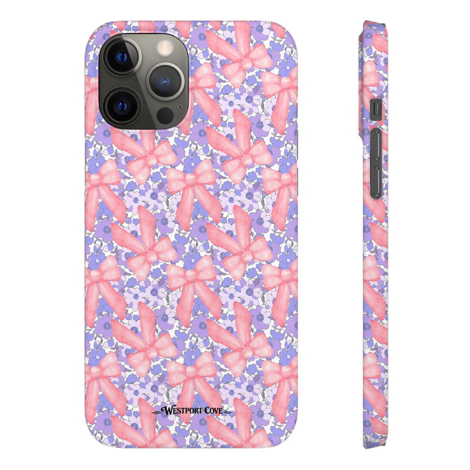 Bow Floral - Elite Phone Case