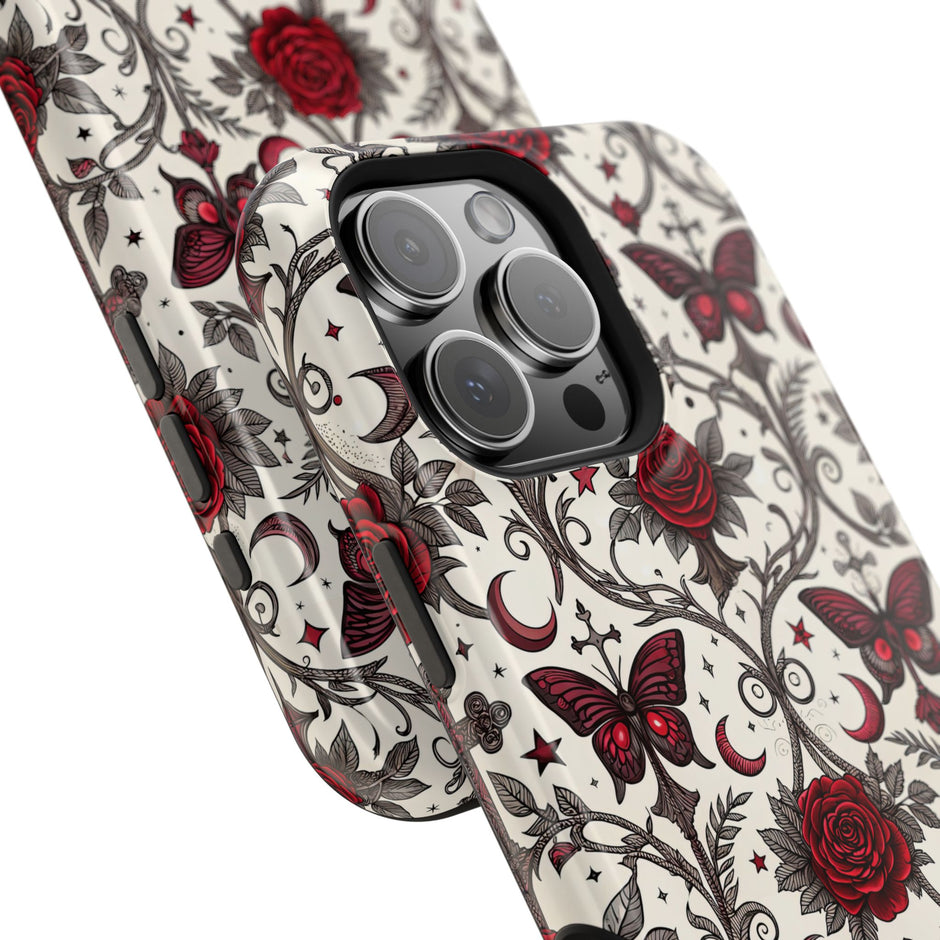 Rose & Butterfly - Extreme MagSafe Phone Case