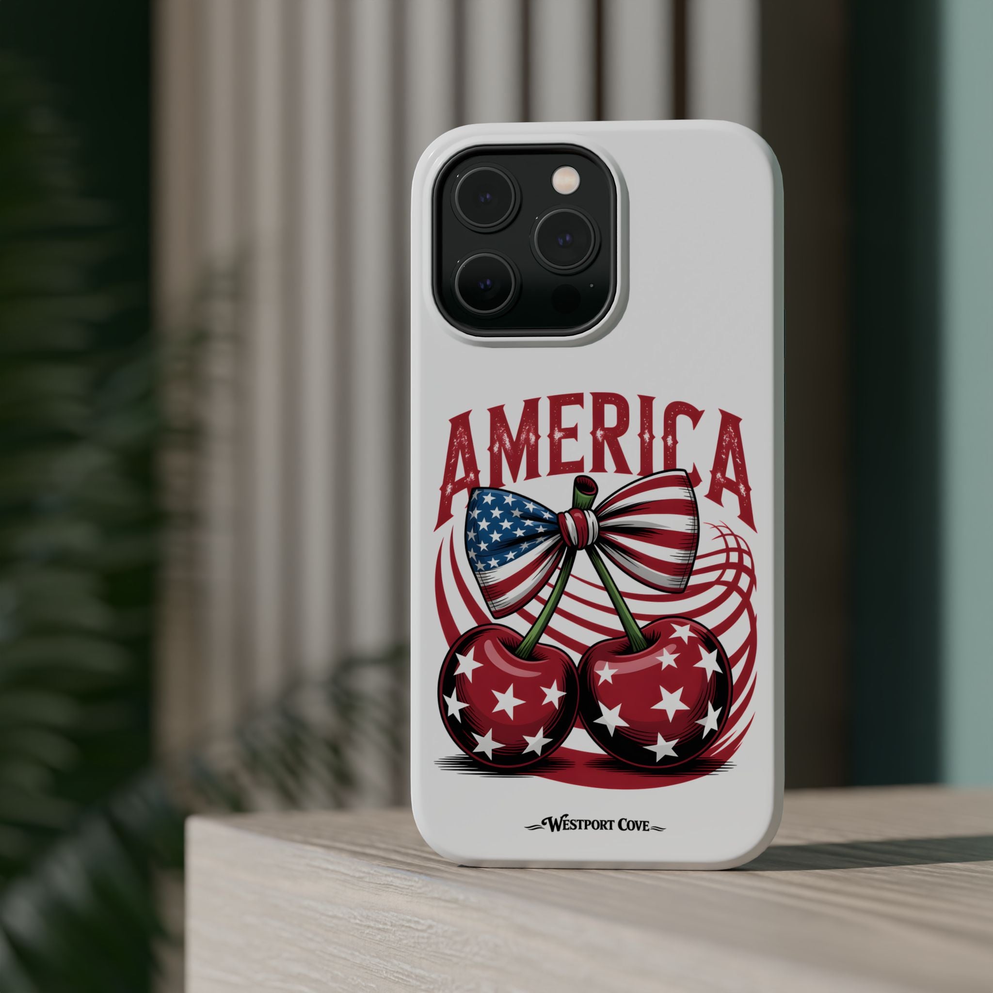 Patriotic Cherry - Extreme MagSafe Phone Case