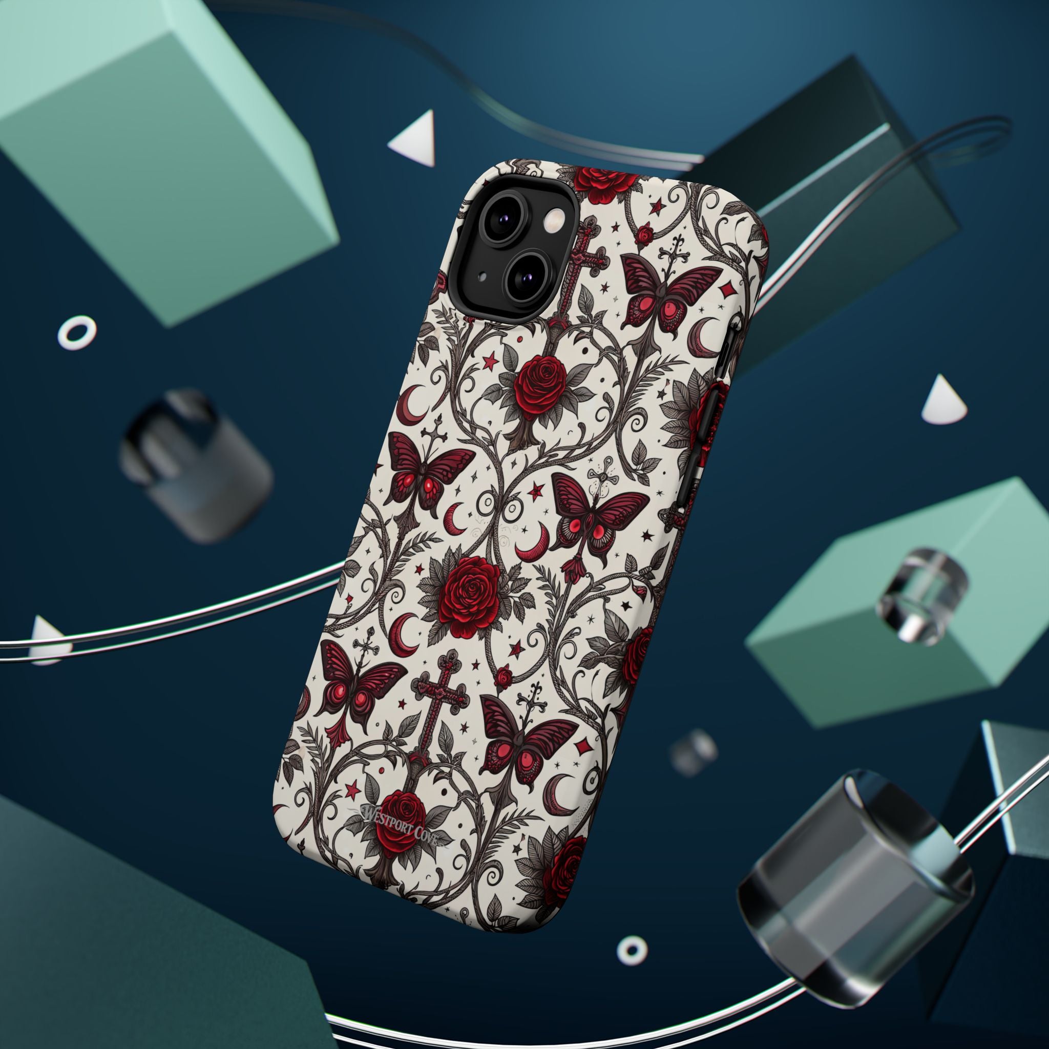 Rose & Butterfly - Extreme MagSafe Phone Case