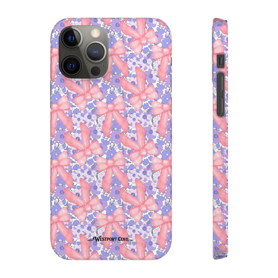 Bow Floral - Elite Phone Case