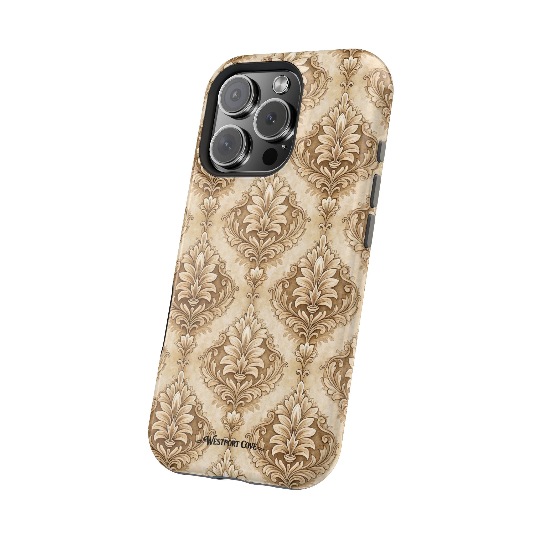 Damask Taupe - Extreme MagSafe Phone Case