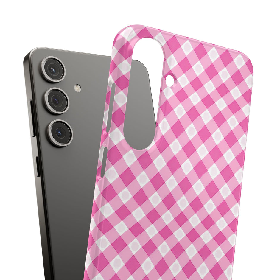 Pink Gingham - Elite Case