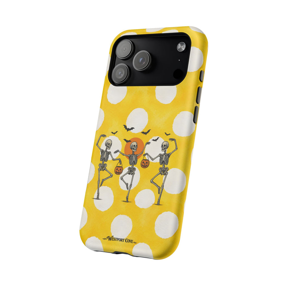 Halloween Dancing Skeletons - Extreme Phone Case