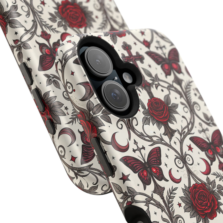 Rose & Butterfly - Extreme MagSafe Phone Case