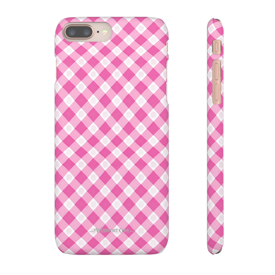 Pink Gingham - Elite Case