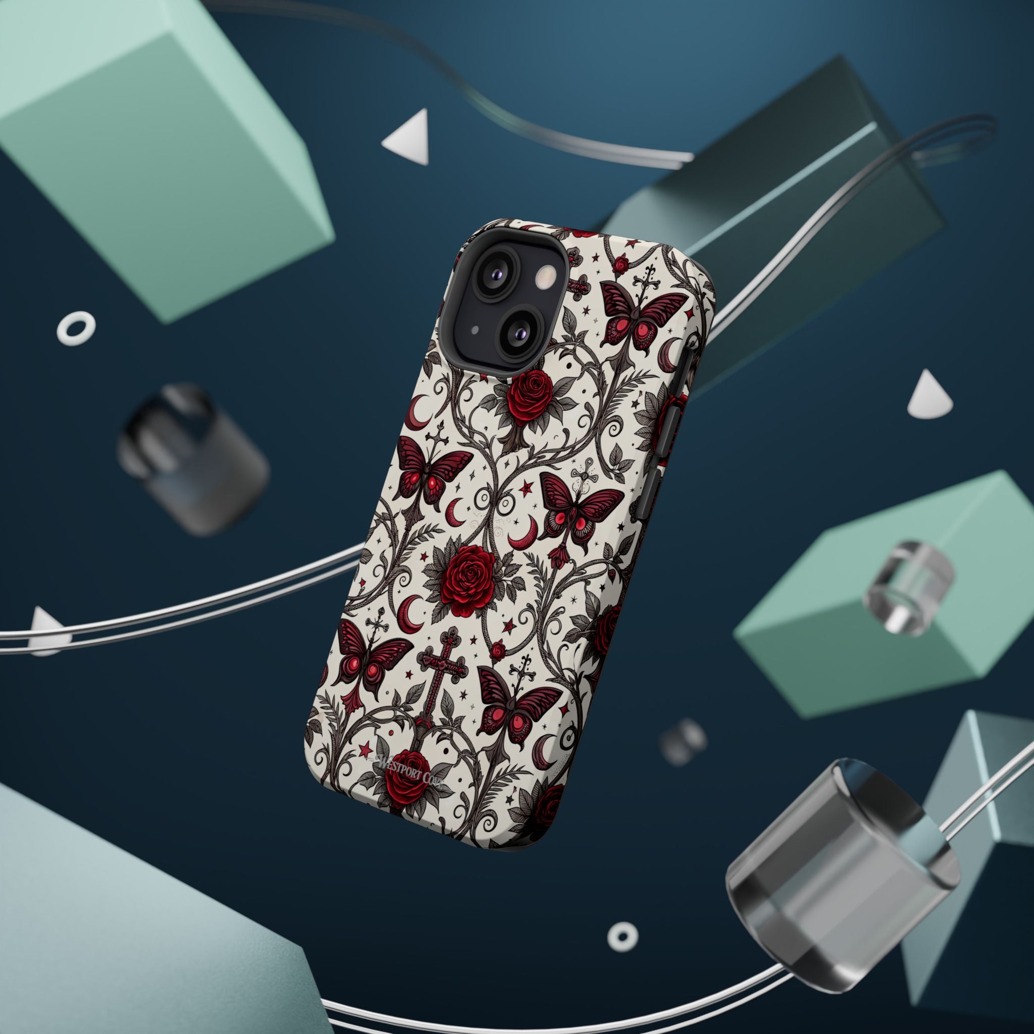 Rose & Butterfly - Extreme MagSafe Phone Case