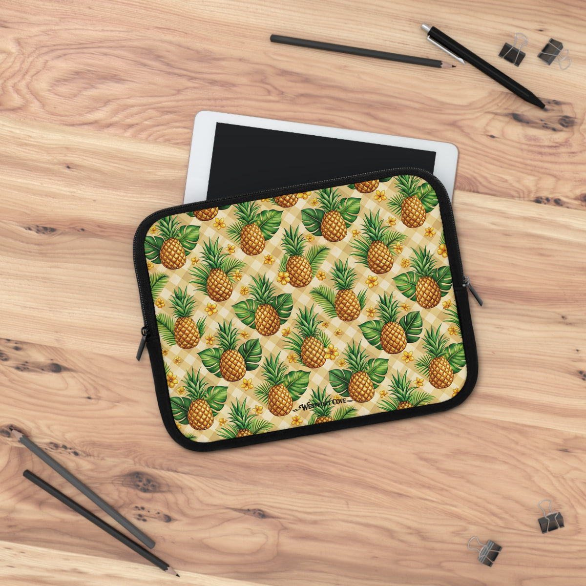 Fine-apple Laptop Sleeve – Tropical Fruit Protective Case