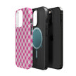 Pink Gingham - Extreme Phone Case