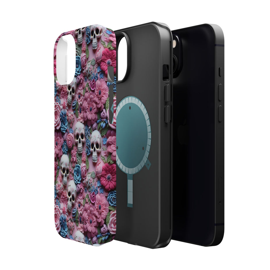 Floral Skull - Extreme MagSafe Phone Case
