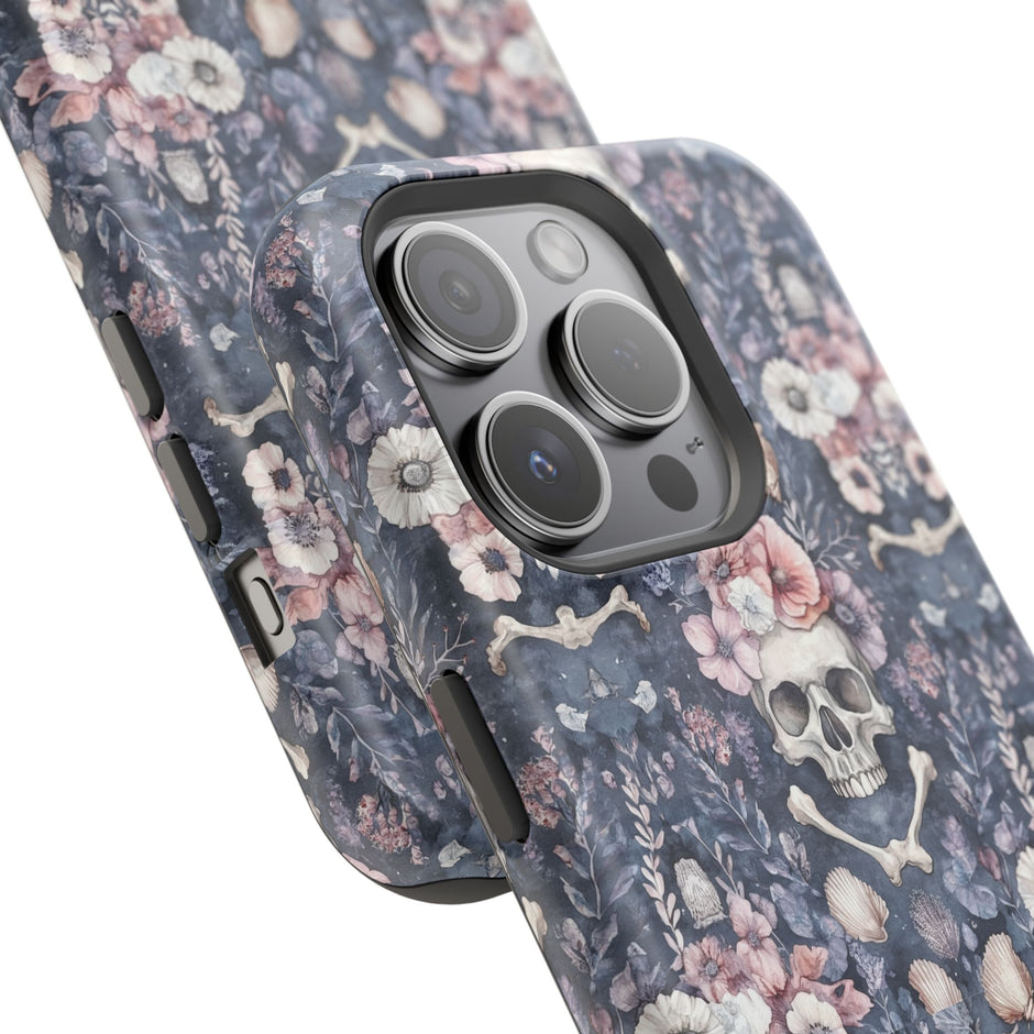 Floral Skull - Extreme MagSafe Phone Case