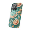 Teal Peony - Extreme MagSafe Phone Case