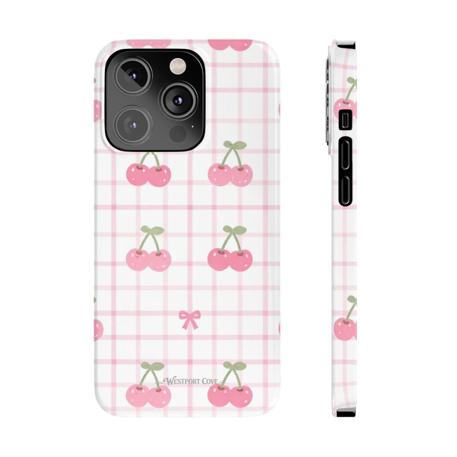Cherry Ice Cream Smile - Essential Phone Case