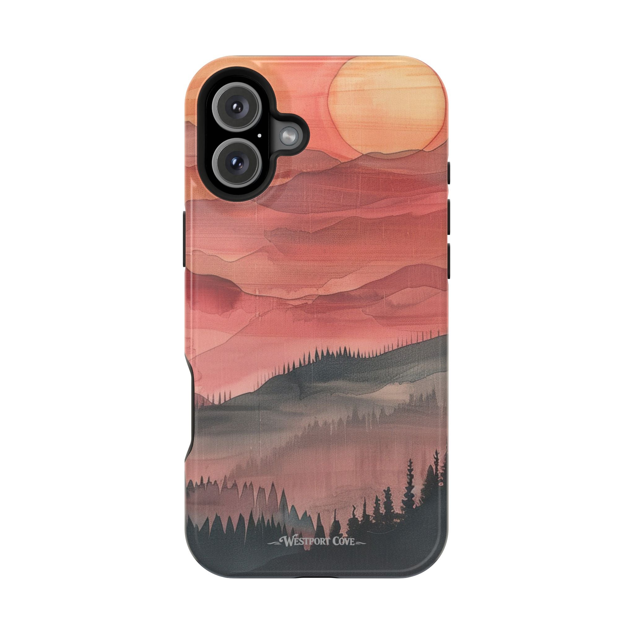 Sunset Mountain - Extreme MagSafe Phone Case