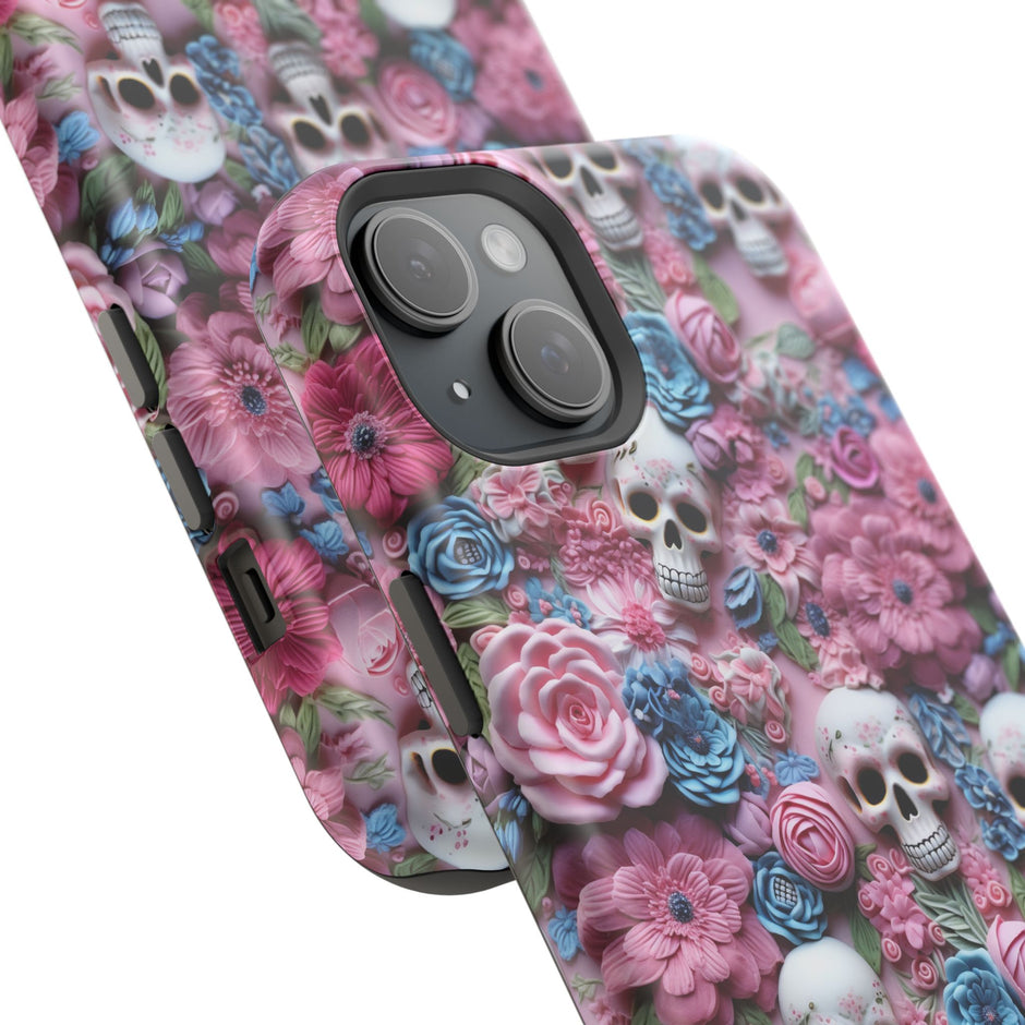 Floral Skull - Extreme MagSafe Phone Case