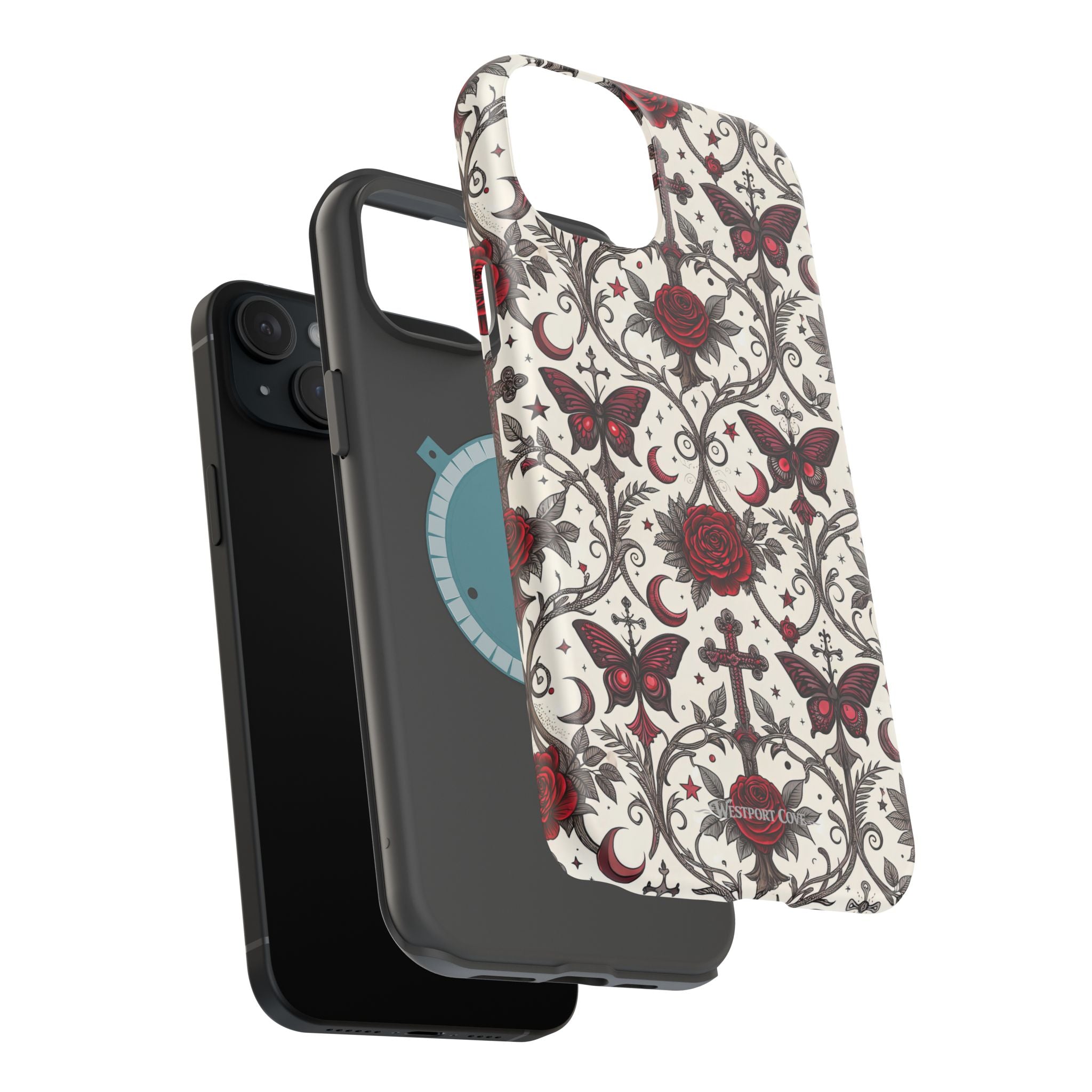 Rose & Butterfly - Extreme MagSafe Phone Case
