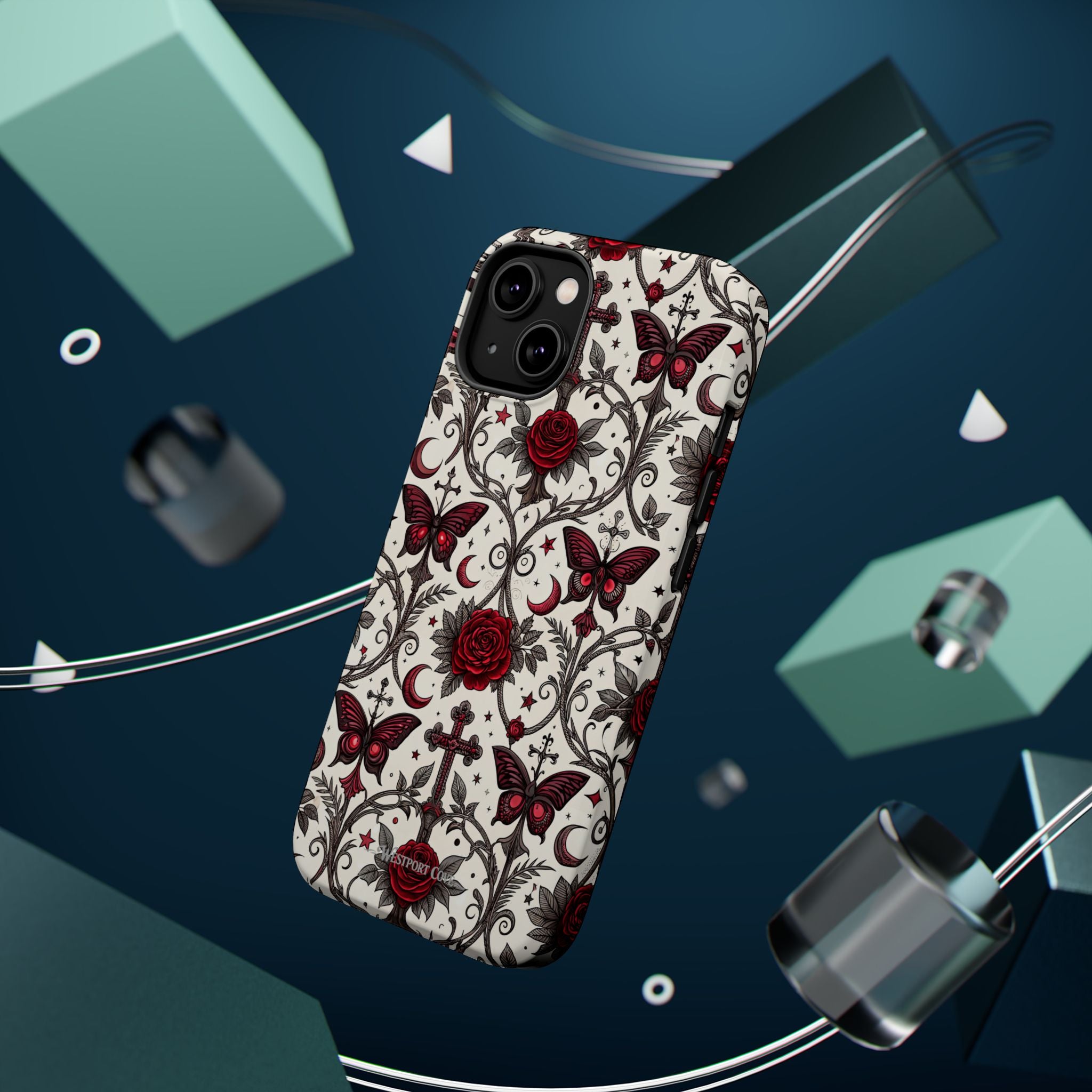 Rose & Butterfly - Extreme MagSafe Phone Case