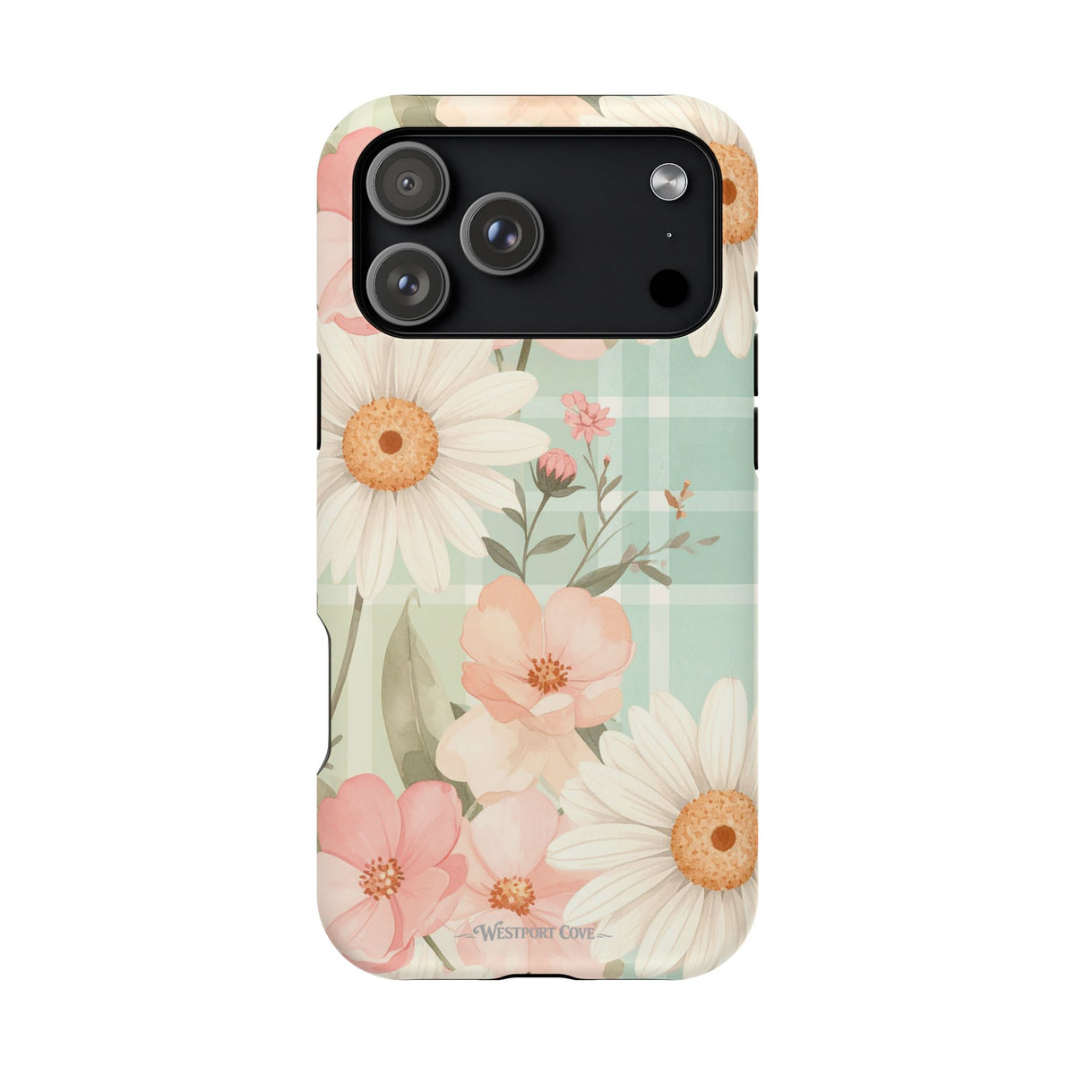 Pastel Daisy Floral Extreme Impact MagSafe Phone Case