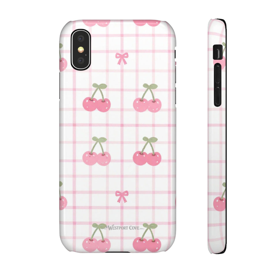 Cherry Ice Cream Smile - Elite Phone Case