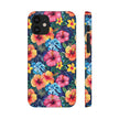 Tropical Hibiscus - Elite Phone Case — Floral Hawaiian Pattern Phone Cover