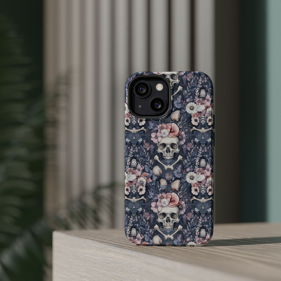 Floral Skull - Extreme MagSafe Phone Case