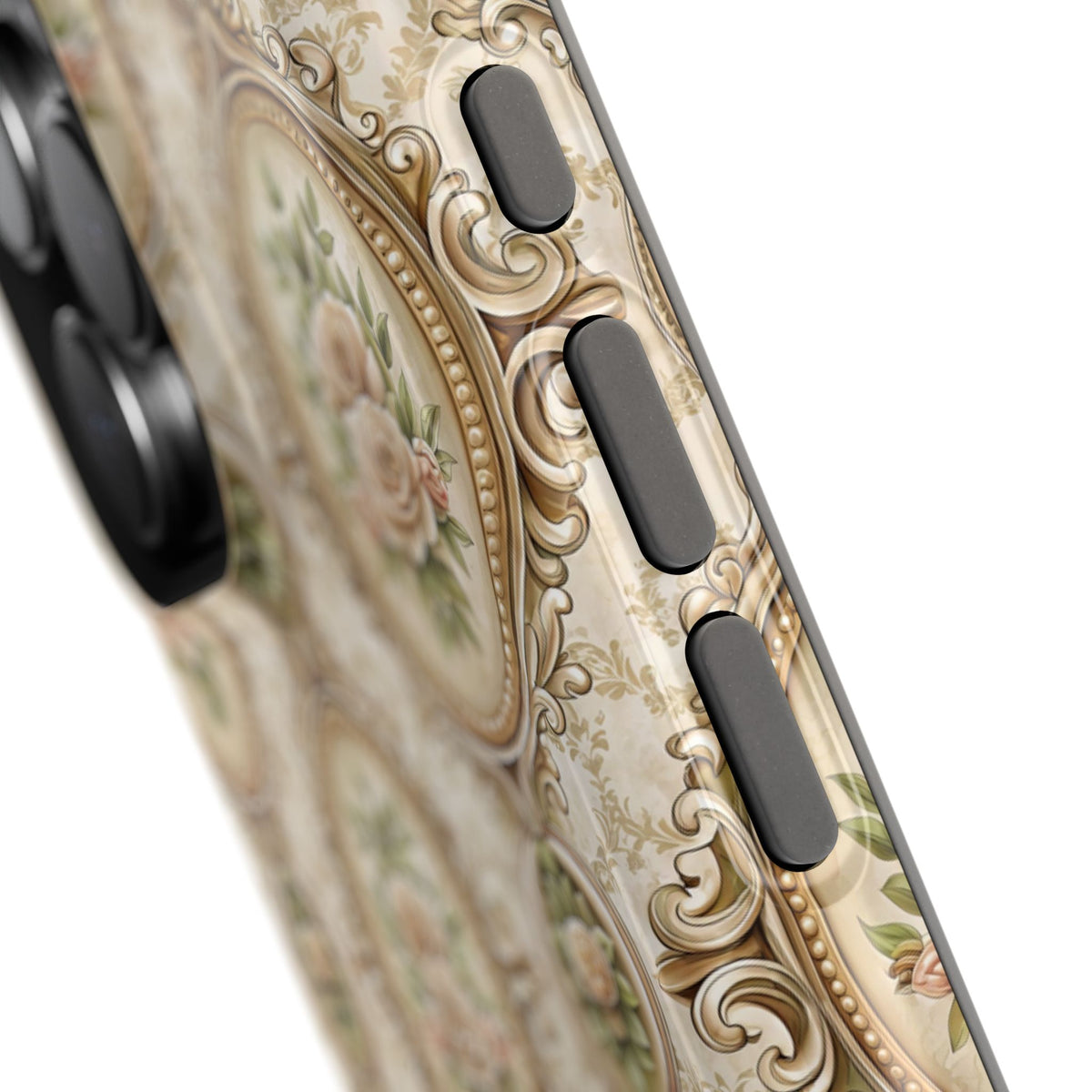 Floral Vintage Medallion Phone Case — Extreme Impact MagSafe Phone Case