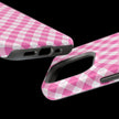 Pink Gingham - Extreme Phone Case