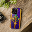Mardi Gras Glitter Fleur - Extreme Impact MagSafe Phone Case