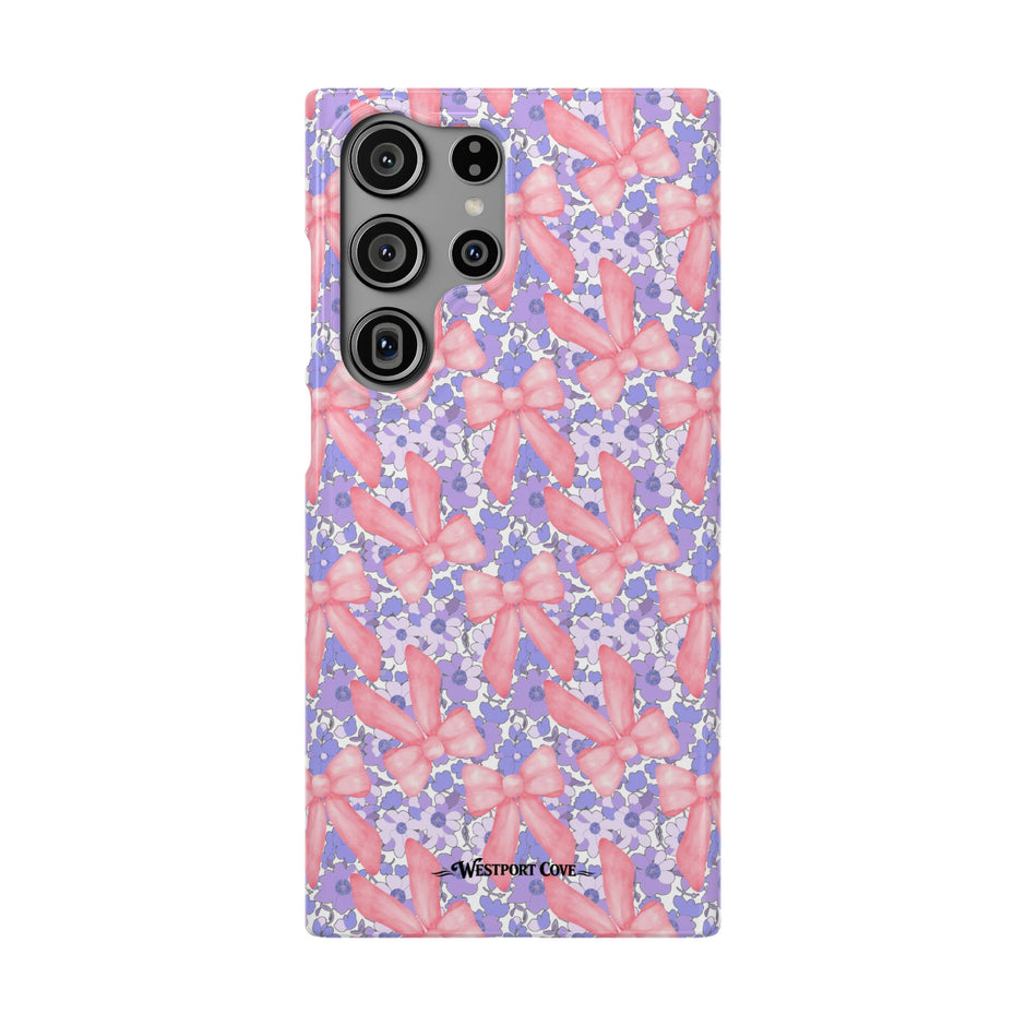 Bow Floral - Elite Phone Case