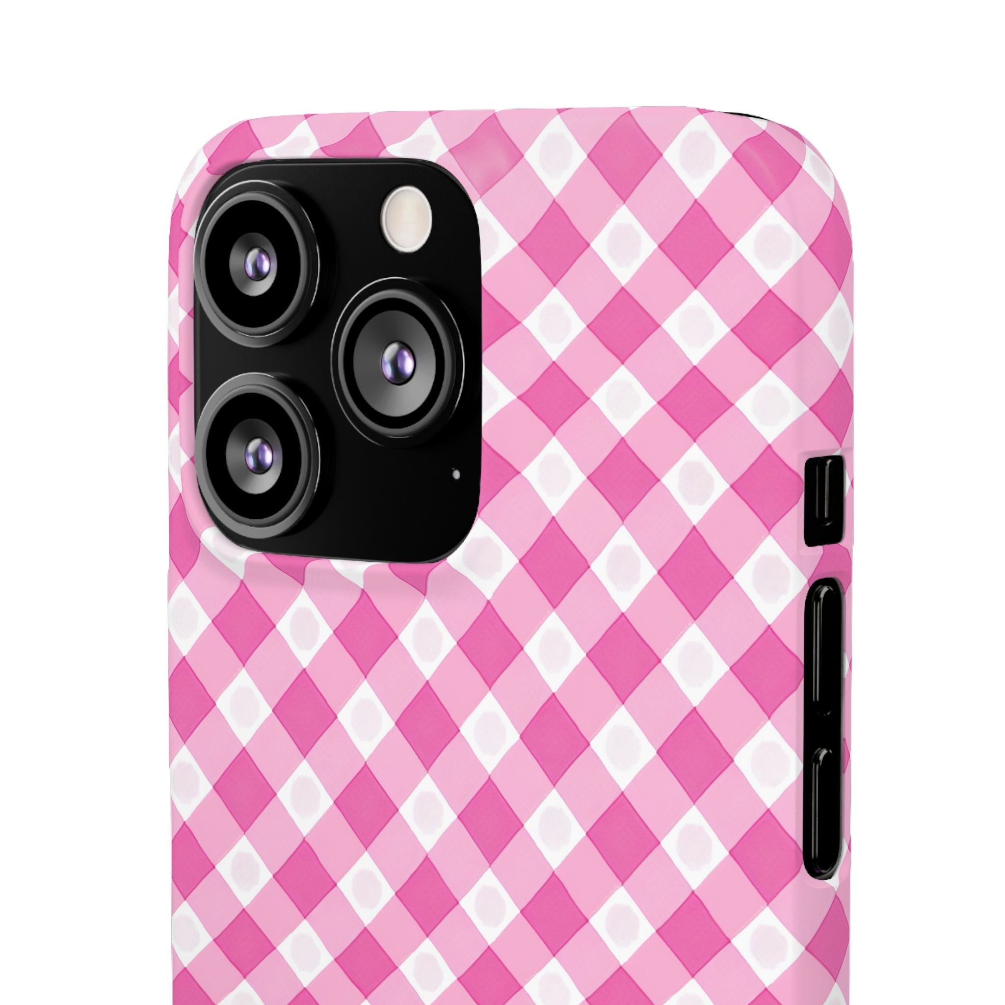 Pink Gingham - Elite Case