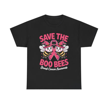 Save the Boo Bees T-Shirt — Breast Cancer Awareness Pink Ribbon Tee - Westport Cove