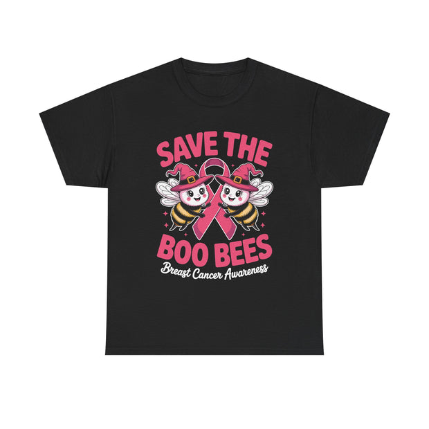 Save the Boo Bees T-Shirt — Breast Cancer Awareness Pink Ribbon Tee - Westport Cove