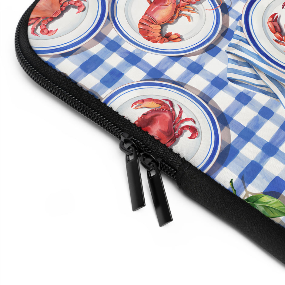 Seafood Picnic - Safe Harbor Laptop Sleeve