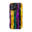 Mardi Gras Stripe - Extreme Impact MagSafe Phone Case