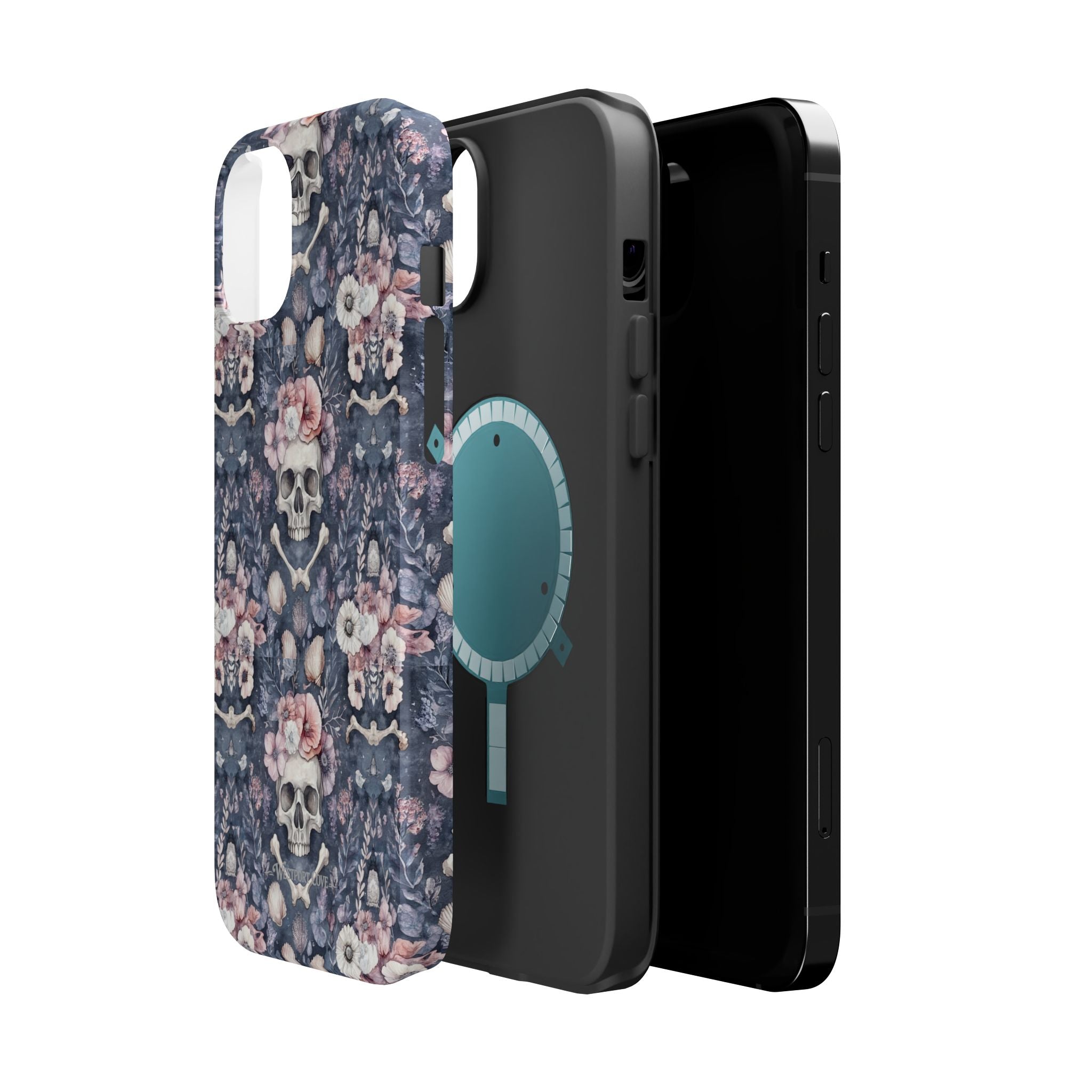 Floral Skull - Extreme MagSafe Phone Case