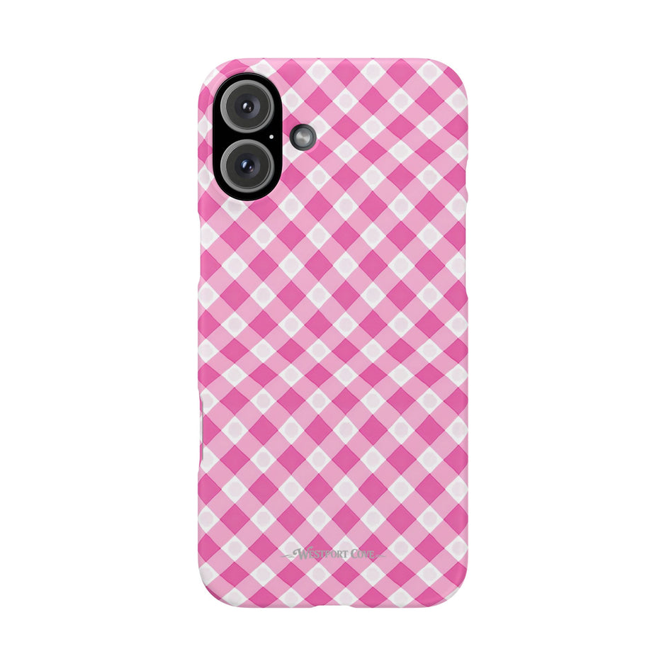 Pink Gingham - Elite Case
